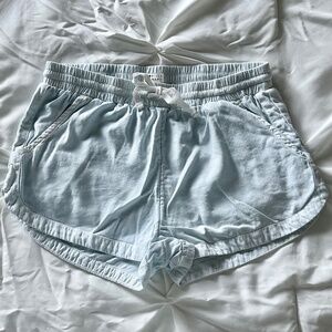 Billabong Light Blue Chambray Road Trippin Shorts Small NWOT